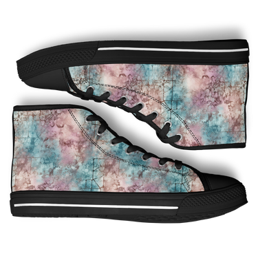 Chokefish™ Urban Peak Retro High Tops-Acid-Wash-003-2